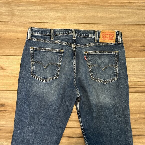 Men's Levis 511 Slim Fit Stretch Denim Jeans Size 40x32 Blue Modern Red Tab - Picture 8 of 13